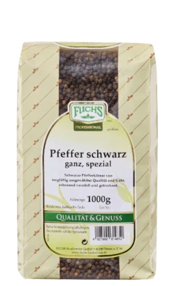 Fuchs Pfeffer Schwarz Ganz (1kg)