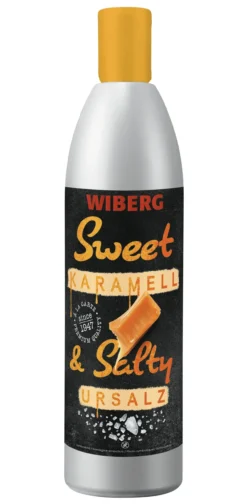 Lebensmittelgeschäft 35 WIBERG Sweet & Salty - Karamell & Ursalz Süße Sauce Mit Karamell Und Salz (500 Ml)