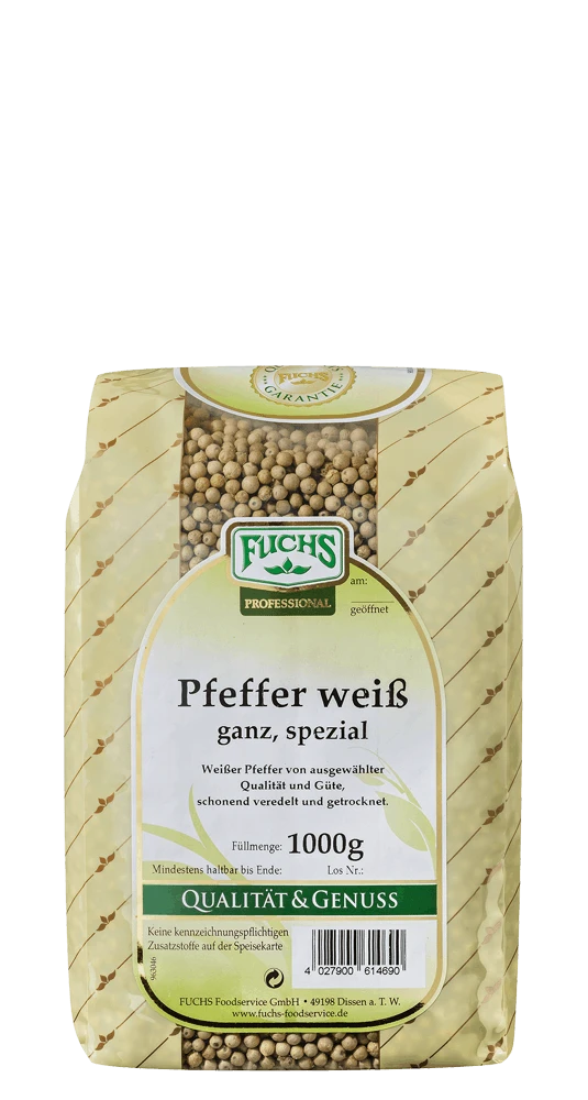 METRO Chef Pfeffer Weiß Ganz (600 G) 4 METRO Chef Pfeffer Weiß Ganz (600 G) – Bild 4