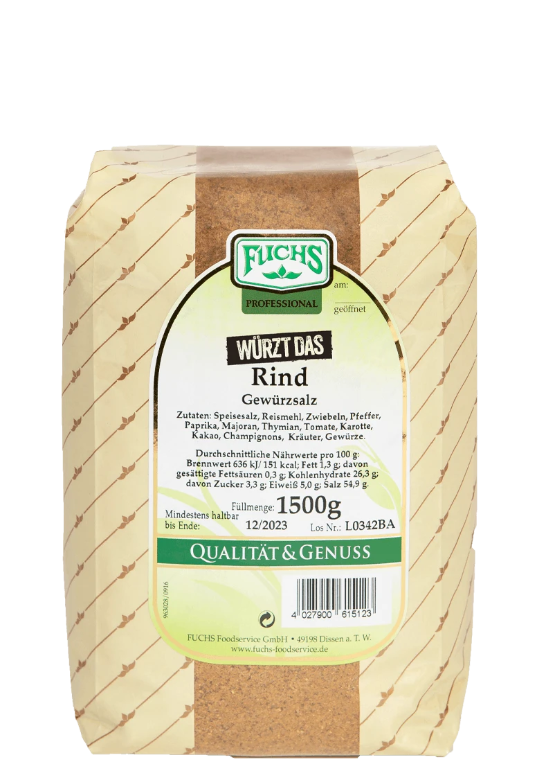 Fuchs Würzt Die Bratkartoffel - Gewürzsalz (1,2kg) 4 Fuchs Würzt Die Bratkartoffel - Gewürzsalz (1,2kg) – Bild 4