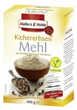 Lebensmittelgeschäft 41 Müller´s Mühle Kichererbsen-Mehl (400 G)