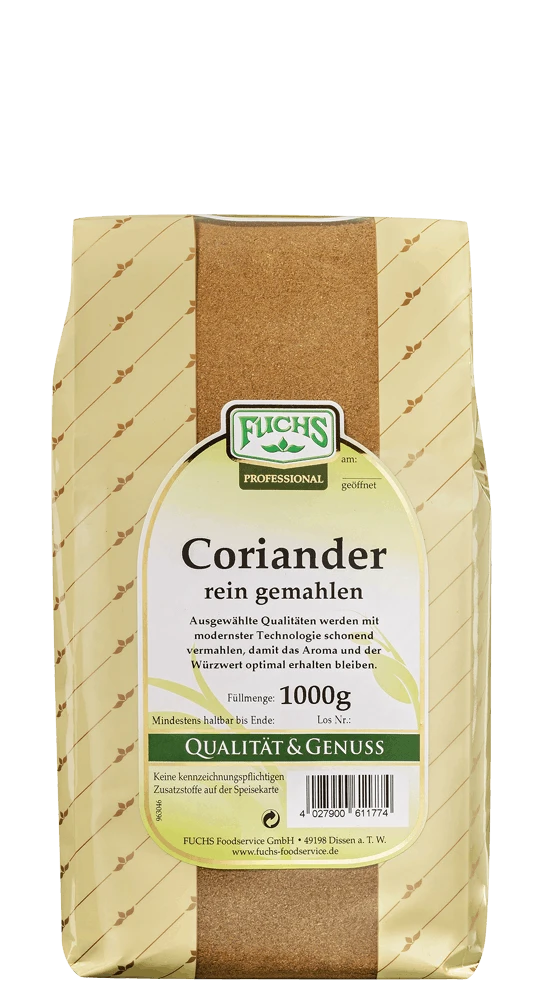 Fuchs Koriander Gemahlen (1kg) 1 Fuchs Koriander Gemahlen (1kg)