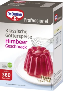 Dr. Oetker Professional Götterspeise Himbeer Dessertpulver (1 Kg)