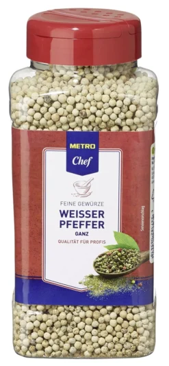 METRO Chef Pfeffer Weiß Ganz (600 G)