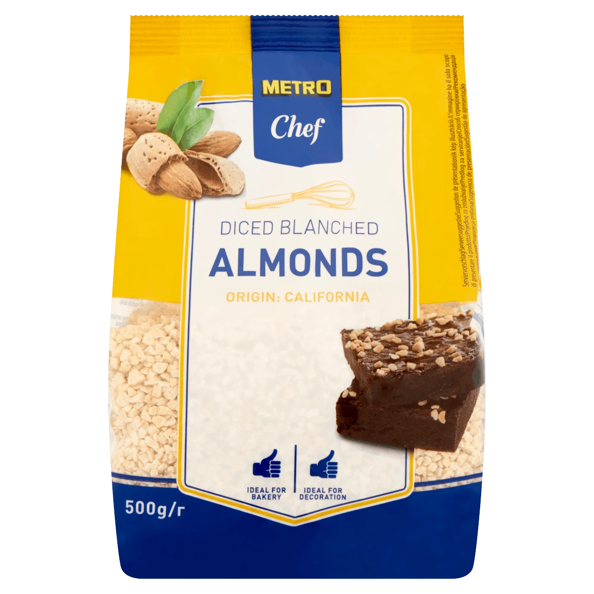 METRO Chef Mandeln Gehackt (500 G) 1 METRO Chef Mandeln Gehackt (500 G)
