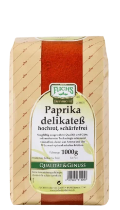 Fuchs Paprika Delikatess Hochrot Mild (1kg)