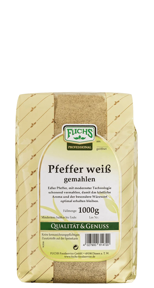 METRO Chef Pfeffer Weiß Gemahlen (550 G) 5 METRO Chef Pfeffer Weiß Gemahlen (550 G) – Bild 5