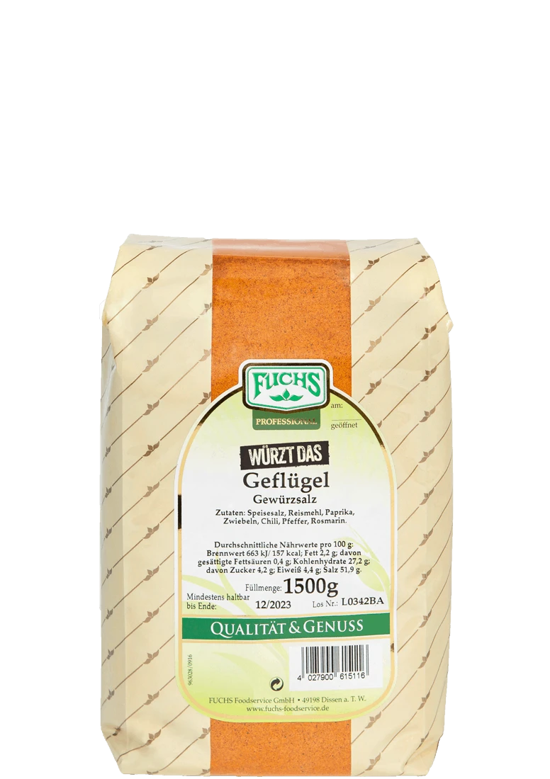 Fuchs Würzt Die Bratkartoffel - Gewürzsalz (1,2kg) 3 Fuchs Würzt Die Bratkartoffel - Gewürzsalz (1,2kg) – Bild 3