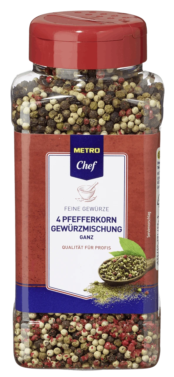 METRO Chef 4 Pfeffer Gewürzmischung Ganz (900 G) 3 METRO Chef 4 Pfeffer Gewürzmischung Ganz (900 G) – Bild 3