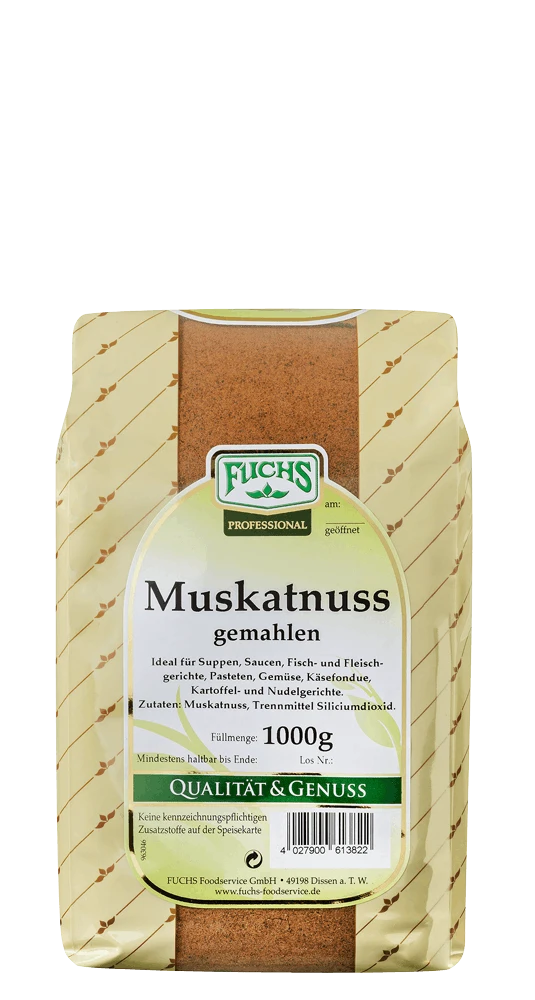 Fuchs Muskatnuss Gemahlen (500g) 2 Fuchs Muskatnuss Gemahlen (500g) – Bild 2