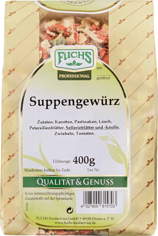 Fuchs Suppengewürz (400g) 1 Fuchs Suppengewürz (400g)