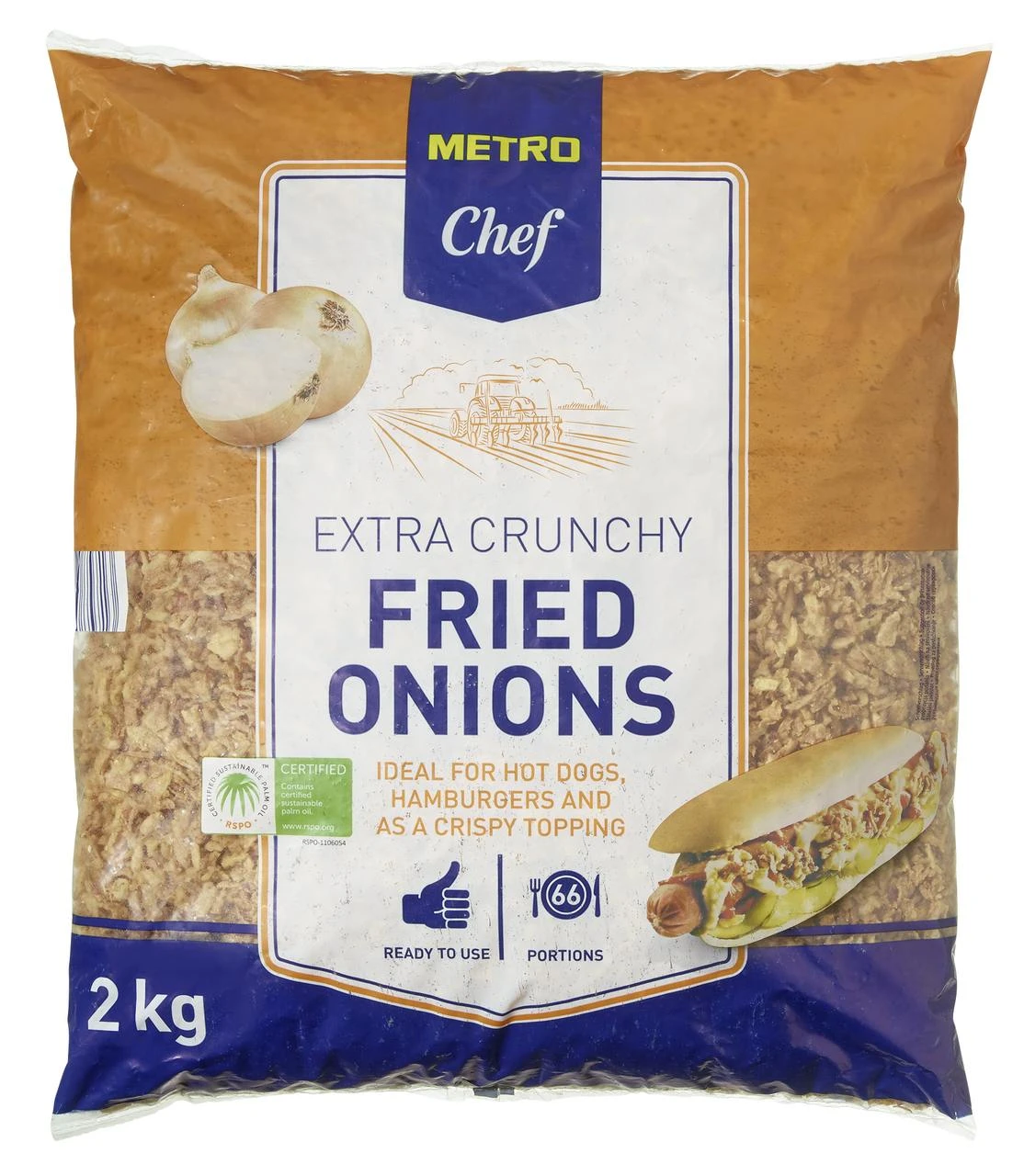 METRO Chef Zwiebeln Granuliert (480 G) 4 METRO Chef Zwiebeln Granuliert (480 G) – Bild 4